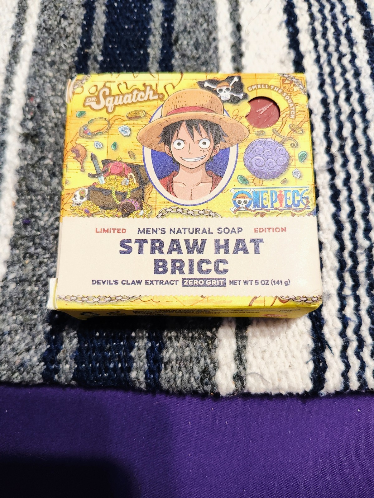 Dr. Squatch One Piece Limited Edition Men’s Bar Soap 2-Pack 5 oz Straw Hat