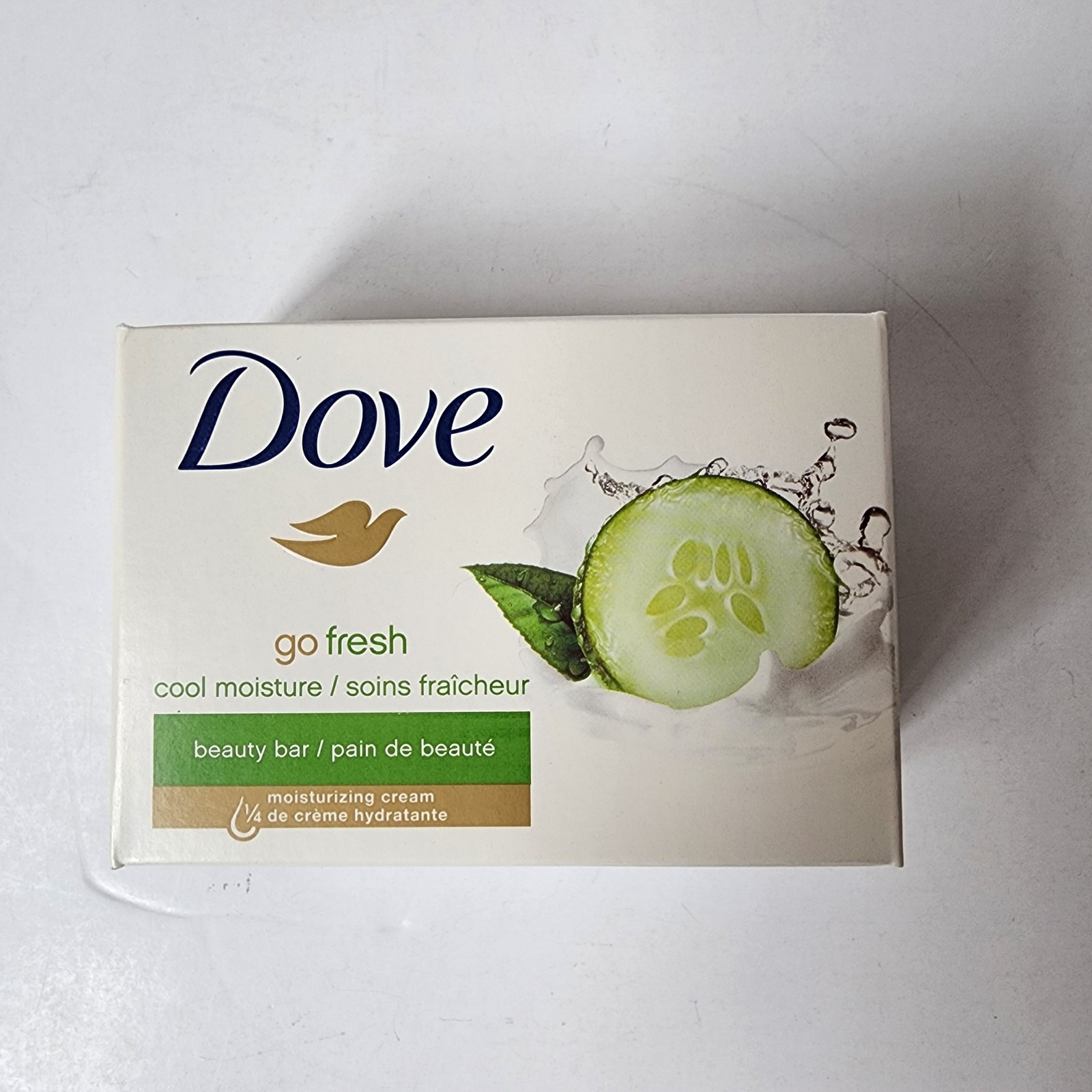 Dove Go Fresh Cool Moisture Beauty Bar Soap 4 Oz Moisturizing Cream