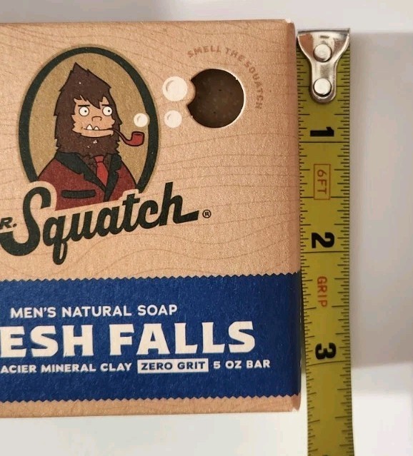 Dr. Squatch Fresh Falls Natural Bar Soap for Men, 5 Oz – Pack of 2