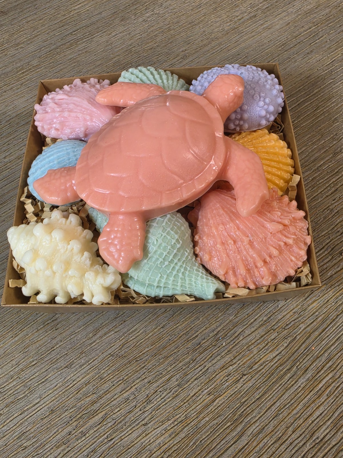 Handmade -Finishing Touch by Claudia Goat Milk Turtle Soap Set, Multipack Gift