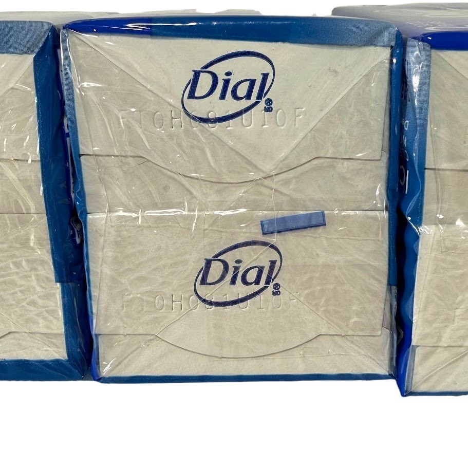 Dial Icy Aloe Antibacterial Deodorant Soap 3.2 oz Bars, 5 Double Packs -10 Total