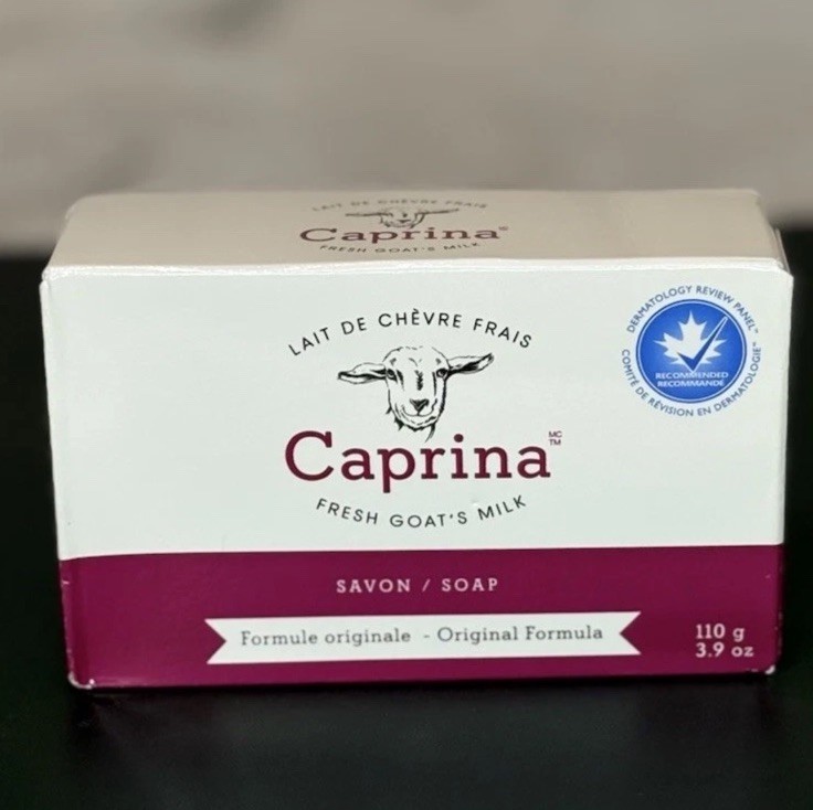 NEW Lot Of 5 Caprina Fresh Goat’s Milk Soap Bar Original Formula 110g / 3.9oz