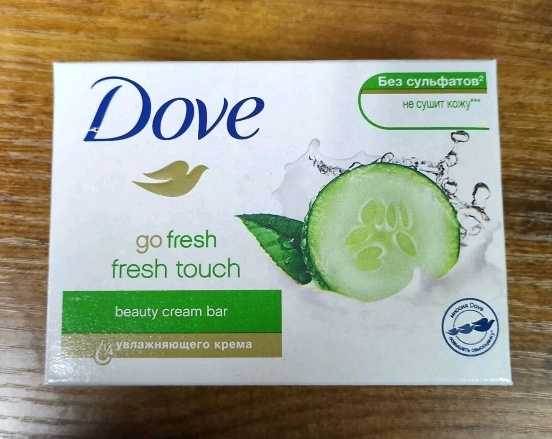12 Dove Cool Moisture Cucumber & Green Tea Moisturizer Cream Bar Soap 3.75oz Ea