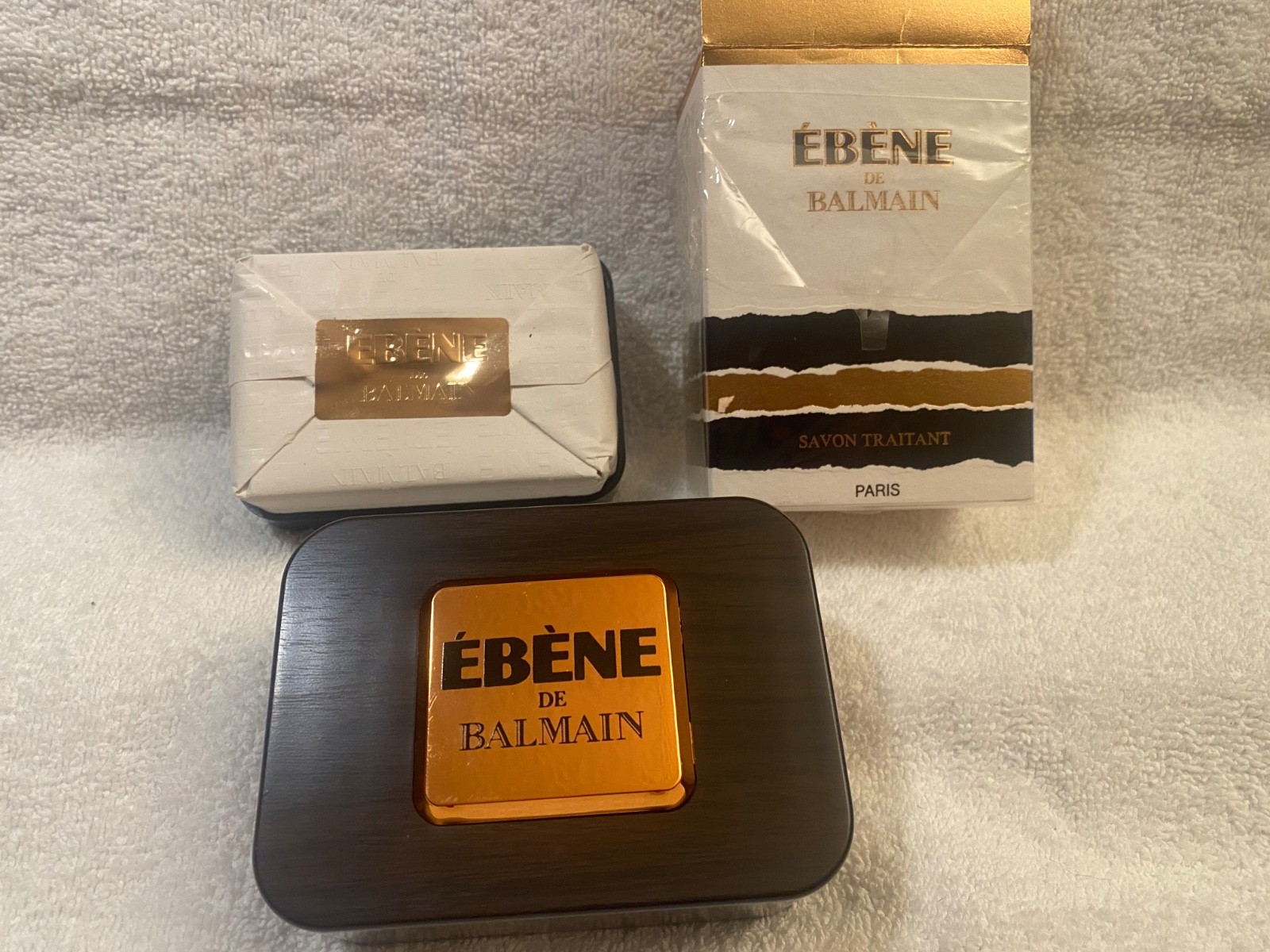 EBENE DE BALMAIN BY BALMAIN VINTAGE SOAP (NEW w/BOX) 7 oz SMELLS WONDERFUL !!