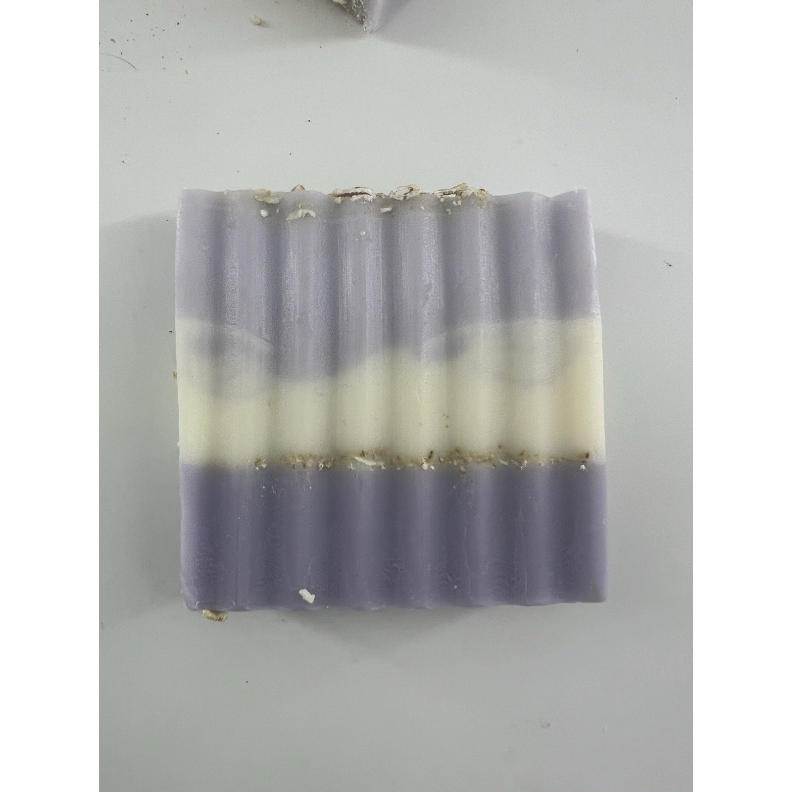 3x Goat Milk and Oatmeal Soap Bar Lavendar Vanilla Purple 3oz Face Body New