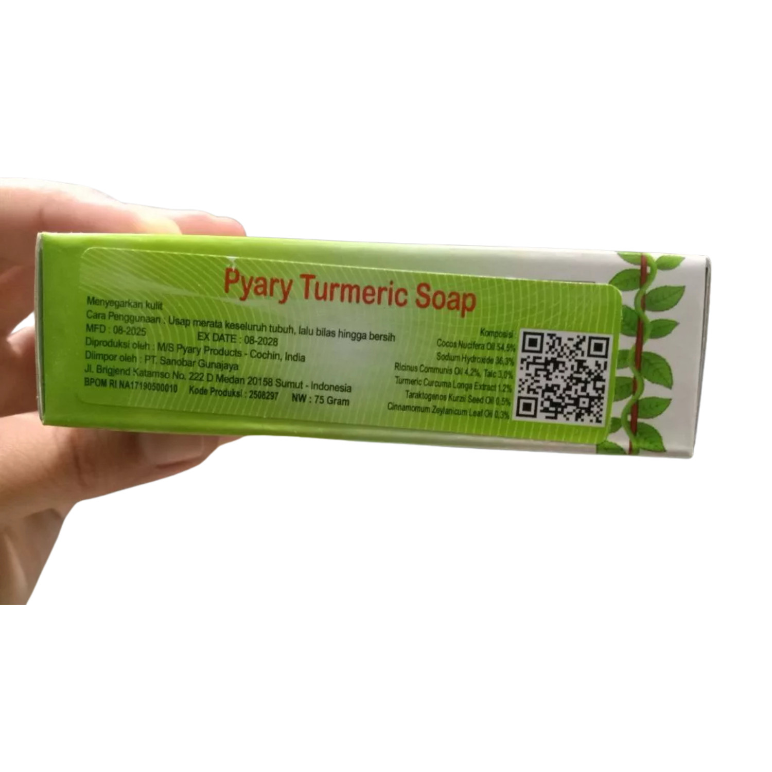 6 Pack Pyary Ayurvedic Soap Bathing Beauty Soap Original Turmeric Soap India