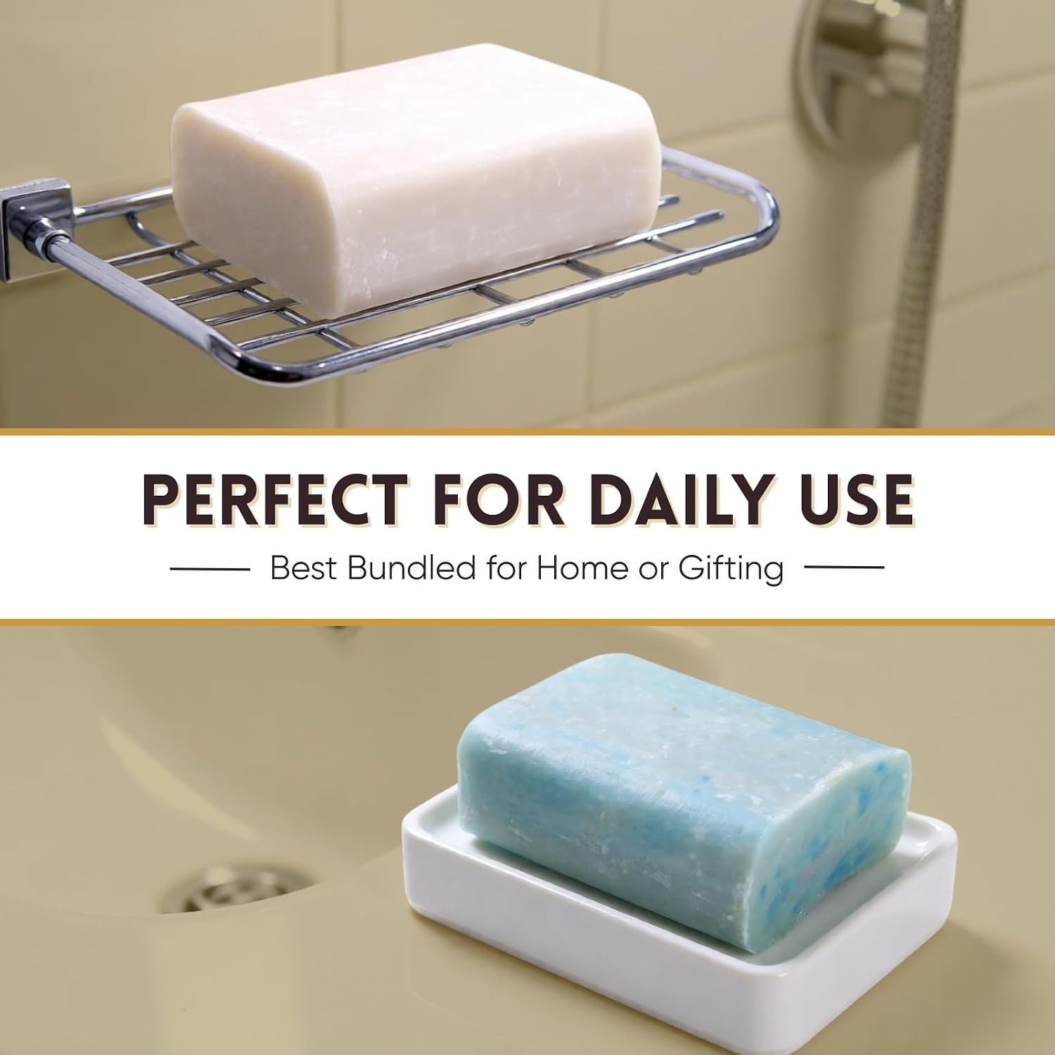 Detoxifying & Hydrating 5-Bar Natural Soap Set – Cruelty-Free, Paraben-Free