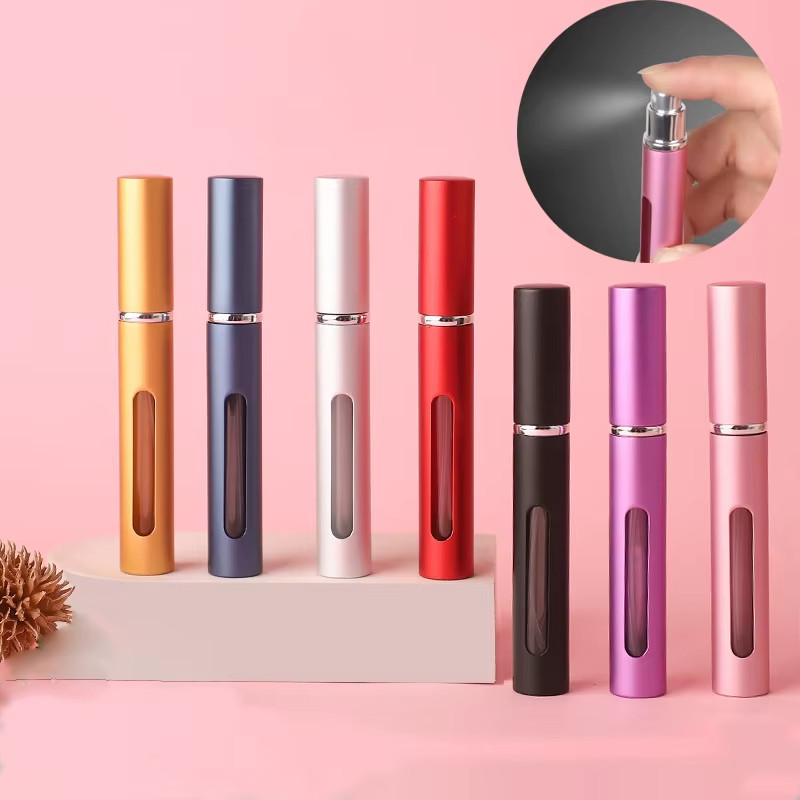 7-Pack 10ml Perfume Atomizer Bottles – Refillable Travel Spray Pump Set