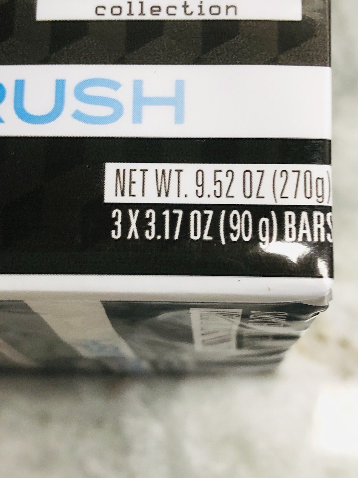 White Rain Men’s Collection Solar Rush Bar Soap-1pl 3pcs- 3.17oz(90g)Bars-NEW