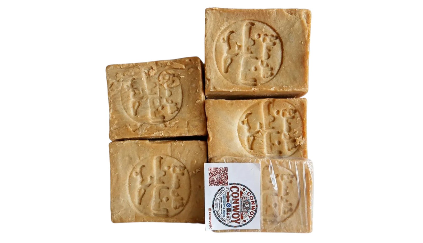Authentic Aleppo-Soap Bundle Olive Oil Laurel Berry Free Shipping To USA