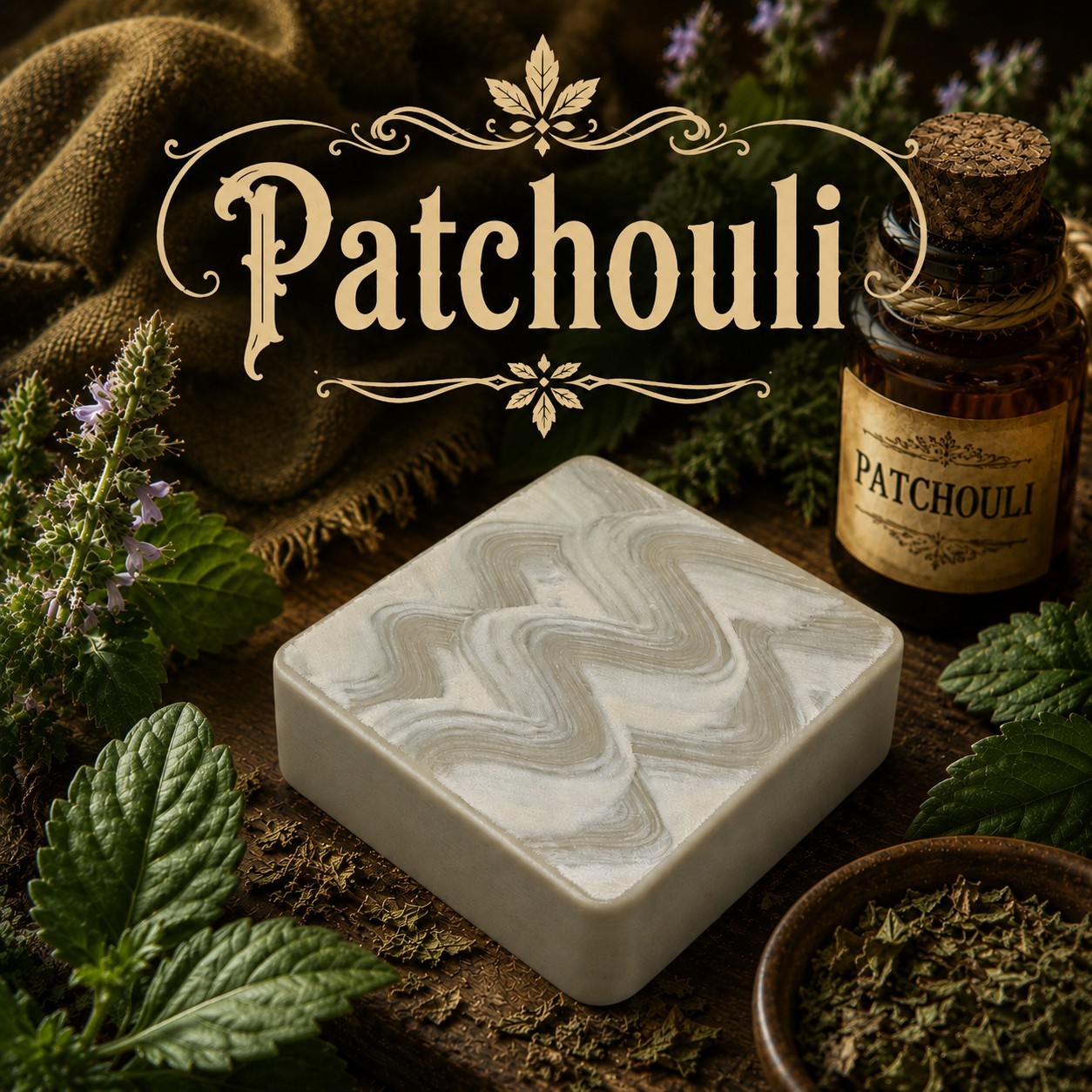 Handcrafted Goat Milk Soap ~ BIG 5 oz Bar ~ Patchouli