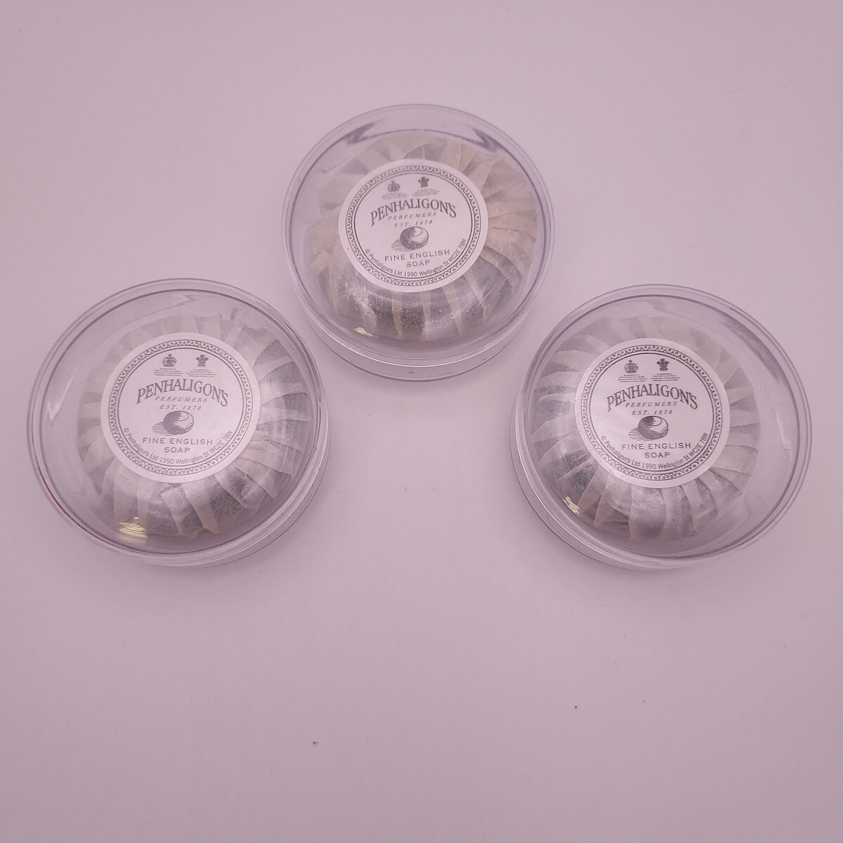 LOT OF 3 Penhaligons Fine English Soap .95oz ea