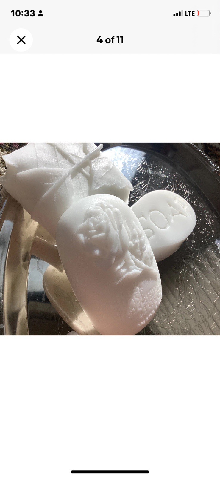 Alaska soaps handmade bath bar ,Snow White