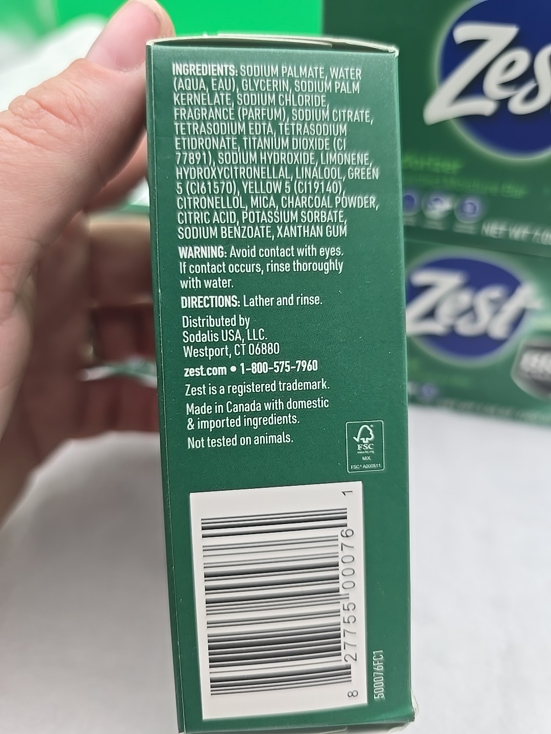 Zest Brut Deodorizer Classically Scented Moisture Bar Soap 7.05 oz. lot of 4 New