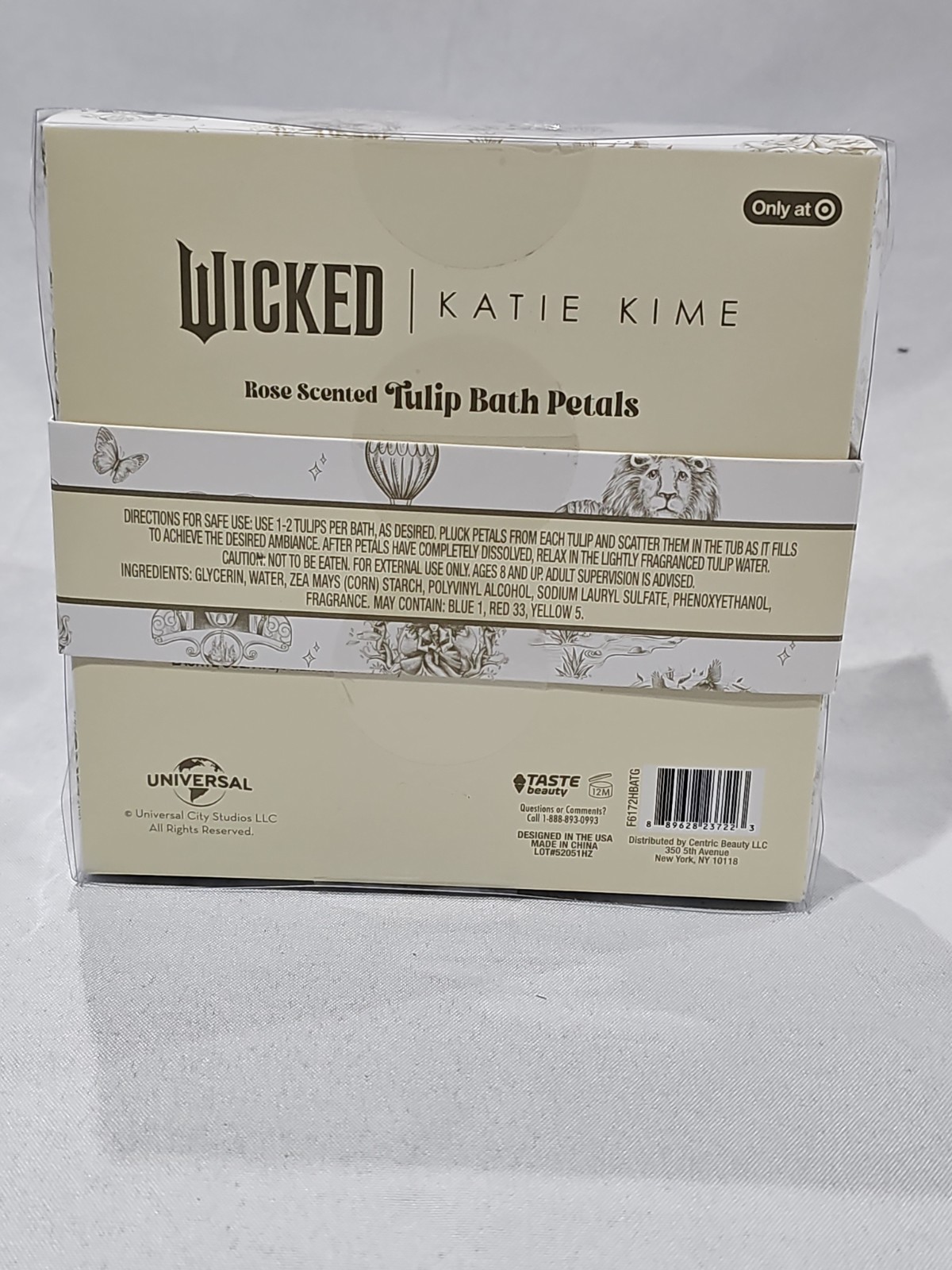 Wicked Merch – Katie Kime, Rose Scented Tulip Bath Petals 9 Count Flower Soap