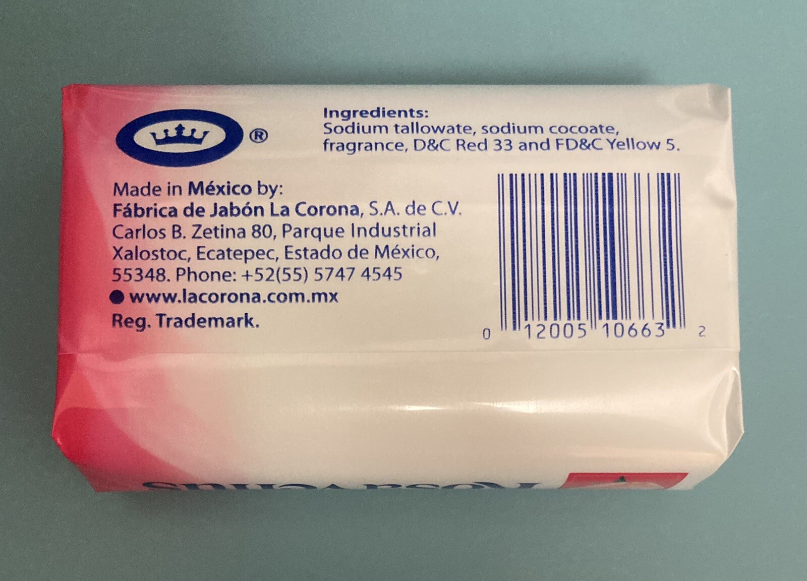 Rosa Venus Pink Body Soap – 20 Pack (5.3 oz Each) – Classic Floral Scent