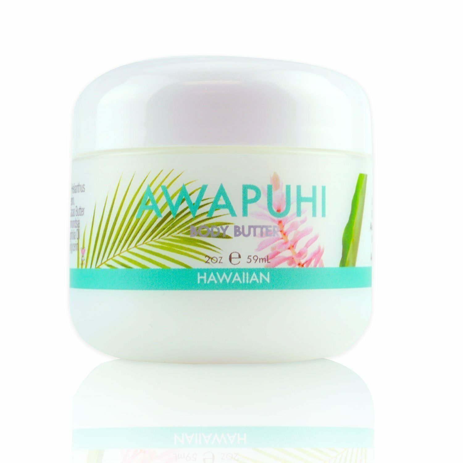 Maui Soap Co Tropical Body Butter AWAPUHI Aloe, Macadamia Nut & Coconut