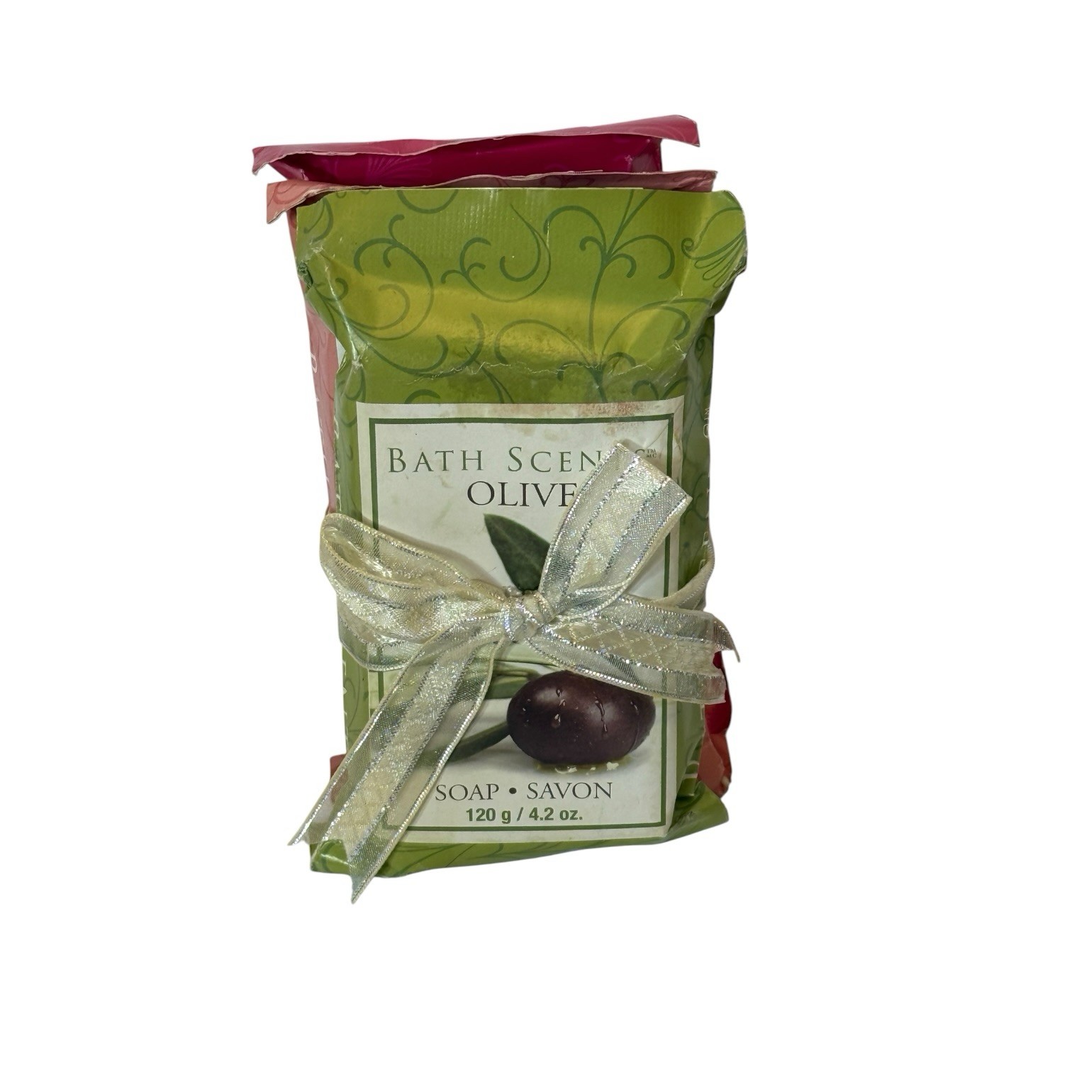 Bath Scents Olive, Fig, Pomegranate 3 Specialty Soaps 4.2 oz Each