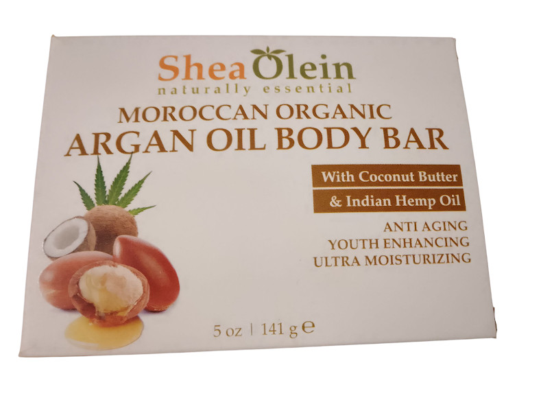 Moroccan Organic Argan Oil Body Bar Soap Cleansing Moisturizing Skin Enhancing