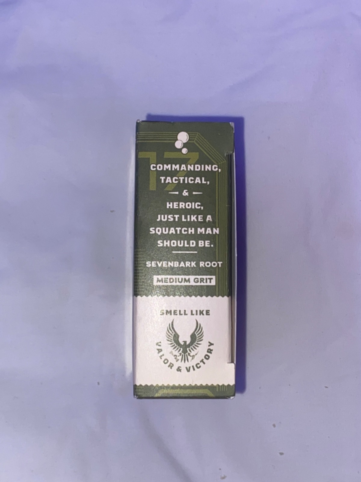 Dr. Squatch Halo Infinite Spartan Scrub Soap Bar Limited Edition Sealed 5 oz