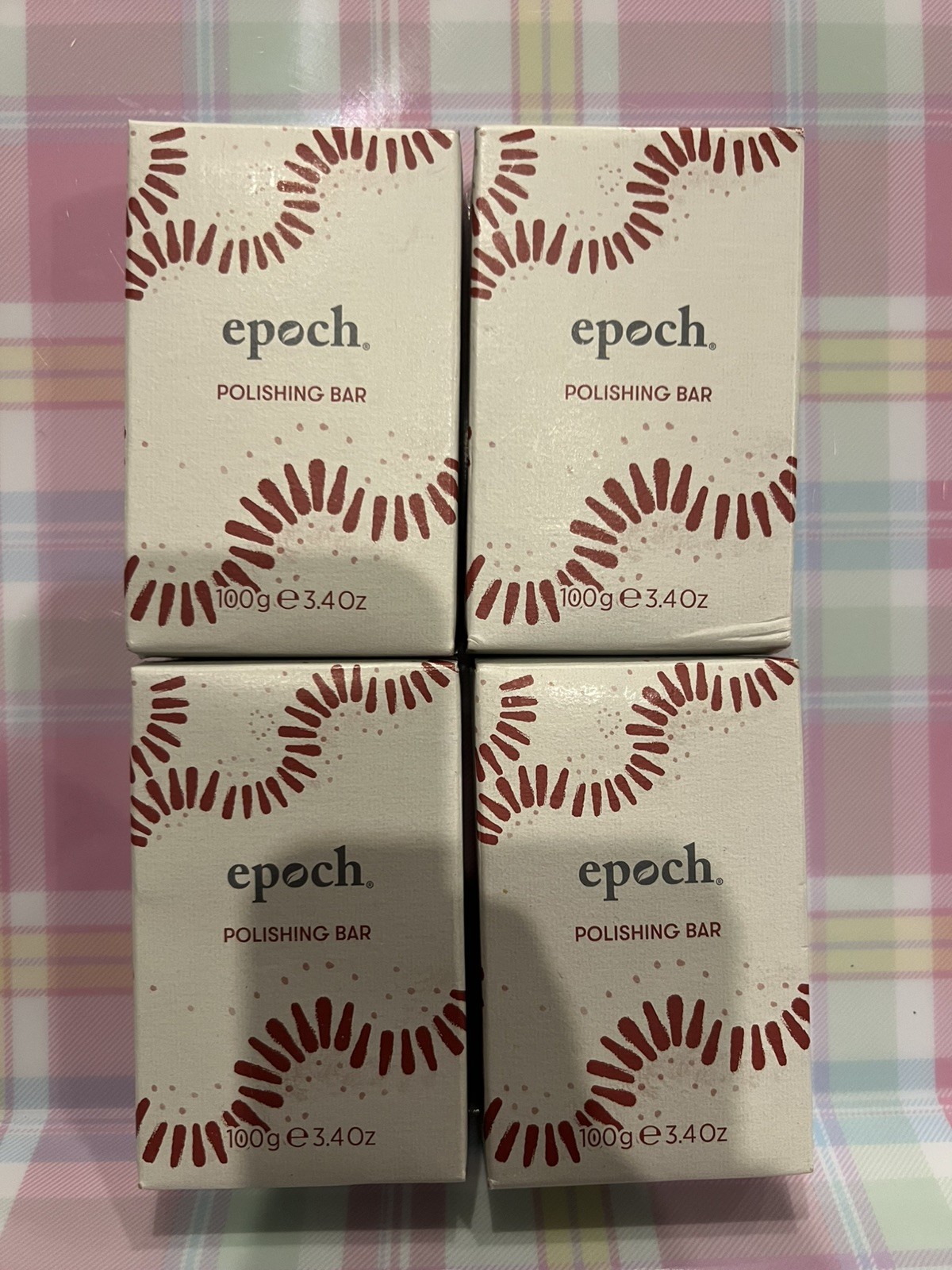 4 bars of Nuskin / Nu Skin – Epoch Polishing Bar Soap