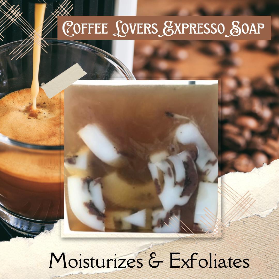 Handmade Coffee Lovers Espresso Soap.