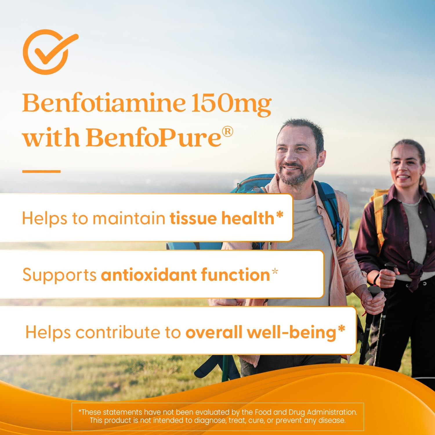 Doctor’s Best Benfotiamine 150mg Supplement 120 Count (Pack of 1), Unflavored