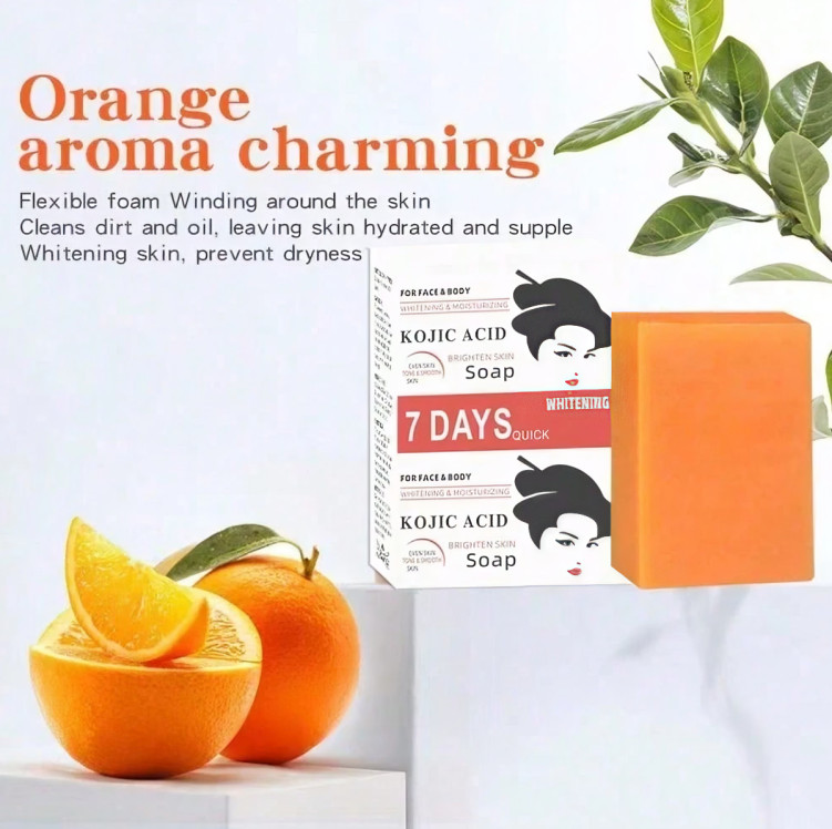 Kojie San Kojic Acid Soap 3 Bars Skin Brightening Dark Spot Remover Face Body