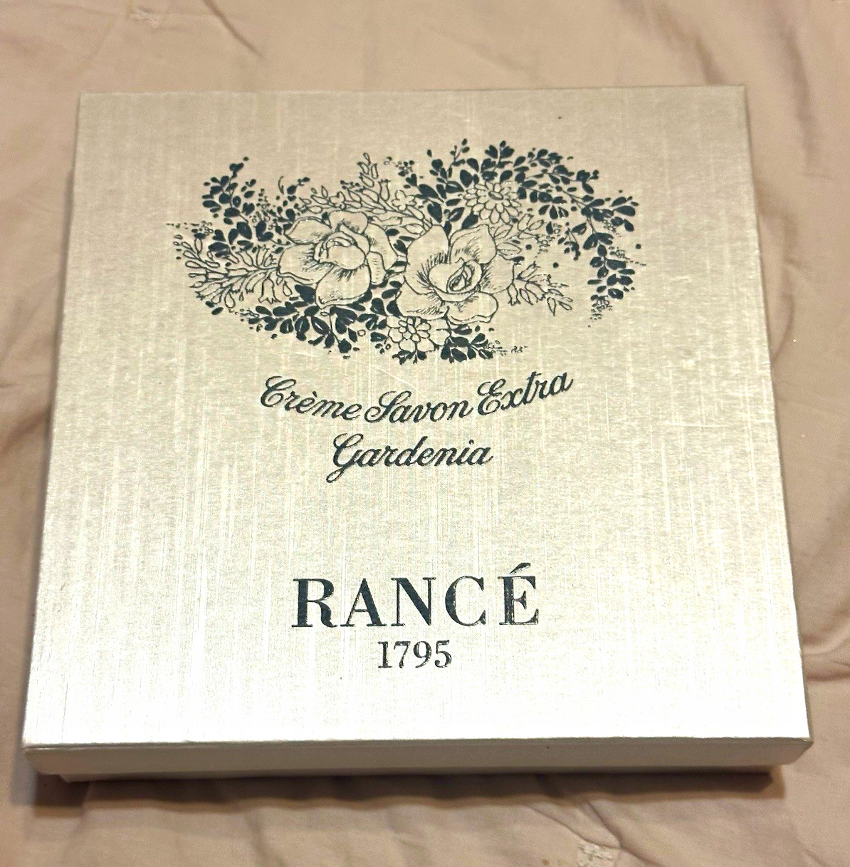 NEW Rancé Crème Savon Extra Gardenia 6-Pack Bath Soap Set Hands Body 100g each