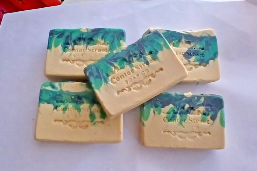 Gourmet Handmade Soap Bars -Center Street Soap Co – 5 Count