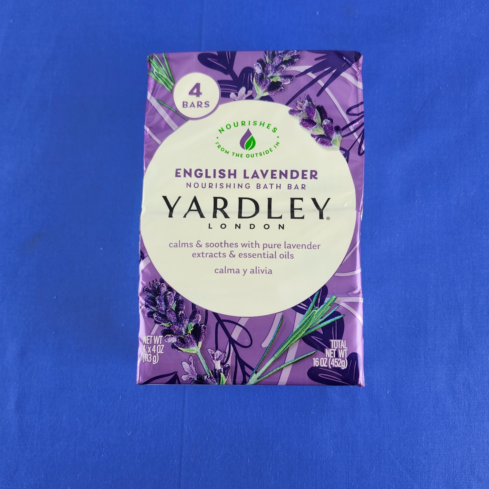 Pack OF 4 Sealed Yardley English Lavender Bar Soap Yardley London Bars 4.25 oz