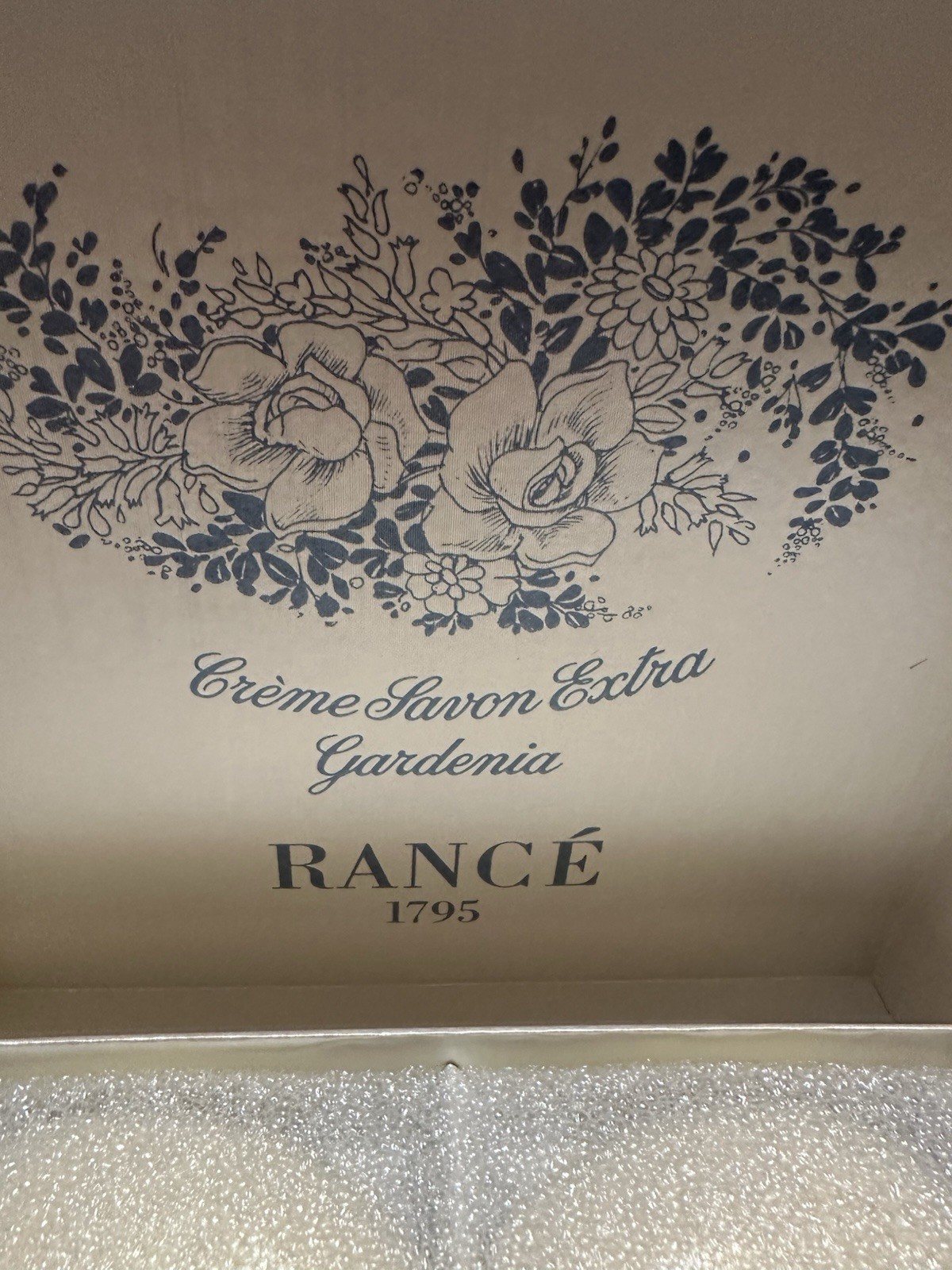 NEW Rancé Crème Savon Extra Gardenia 6-Pack Bath Soap Set Hands Body 100g each