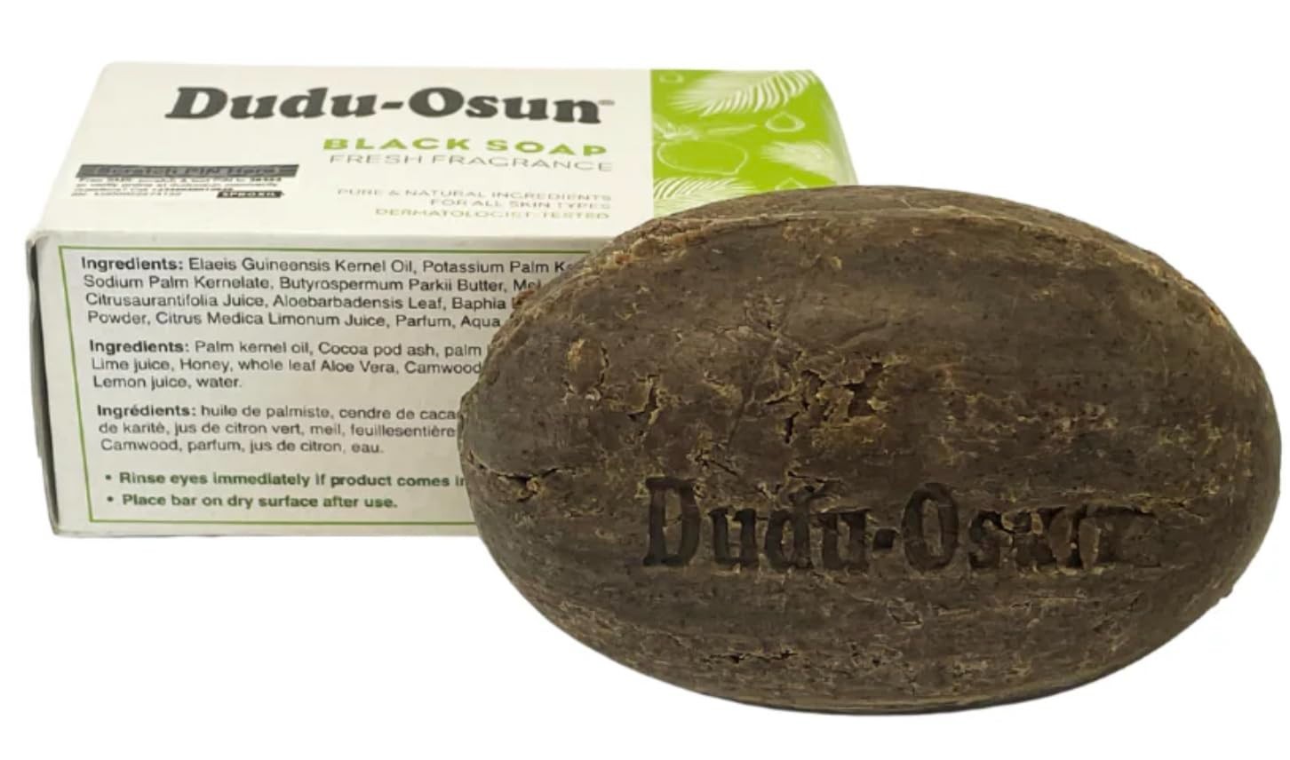 6 Pack of Dudu Osun Black Soap