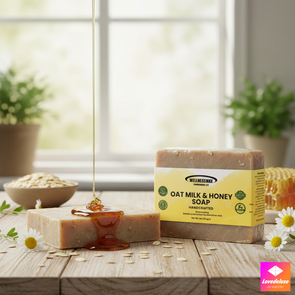 Oat Milk Honey Sensitive Skin Soap | Jabon de Avena y Miel Para Piel Sensible