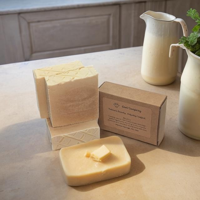 Buttermilk Soap with Apricot, and Jojoba, Oil