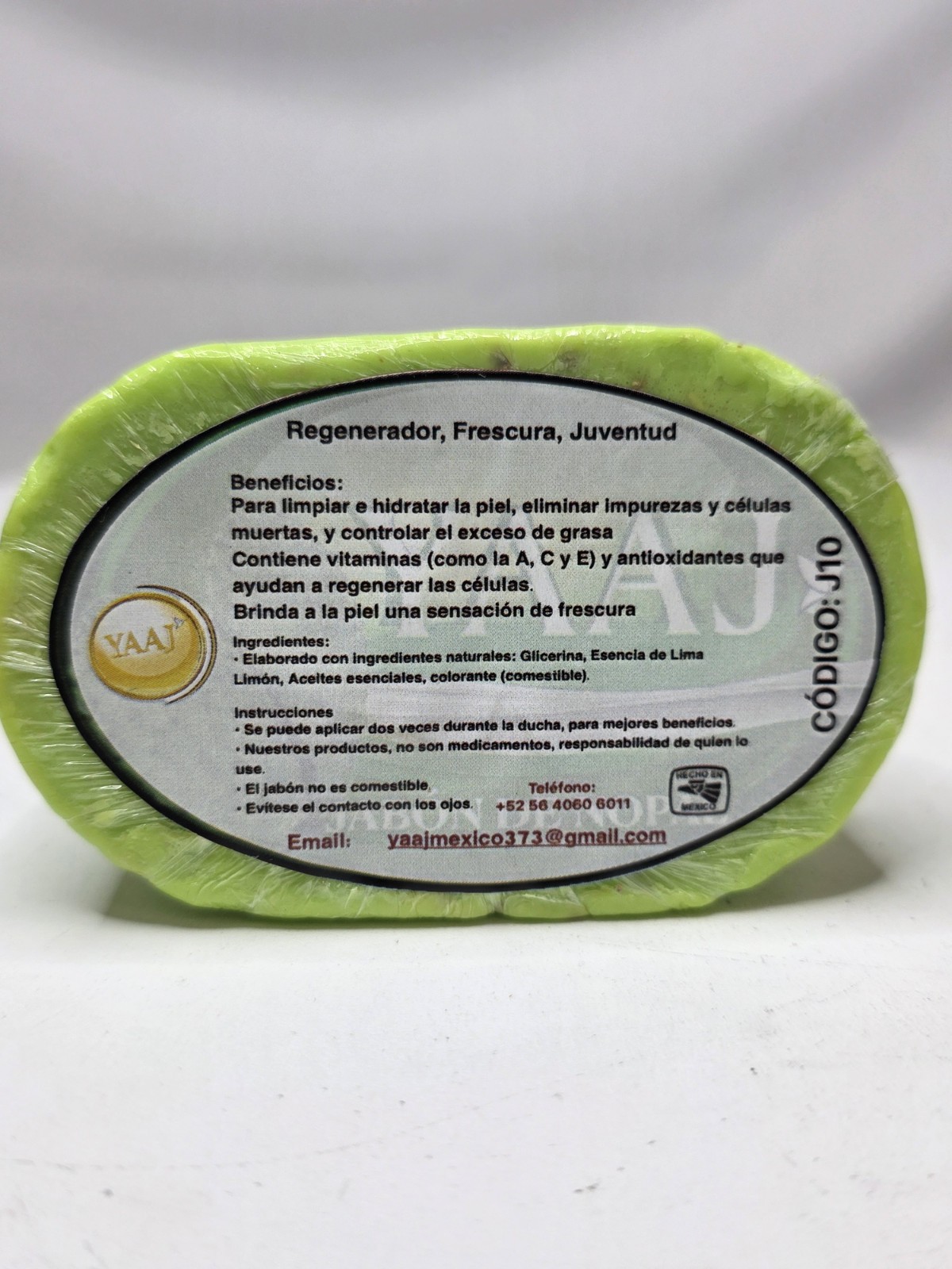 Artisanal Soap Bars Combo 4 Pack 100% Natural Ingredients, Essential Oils YAAJ