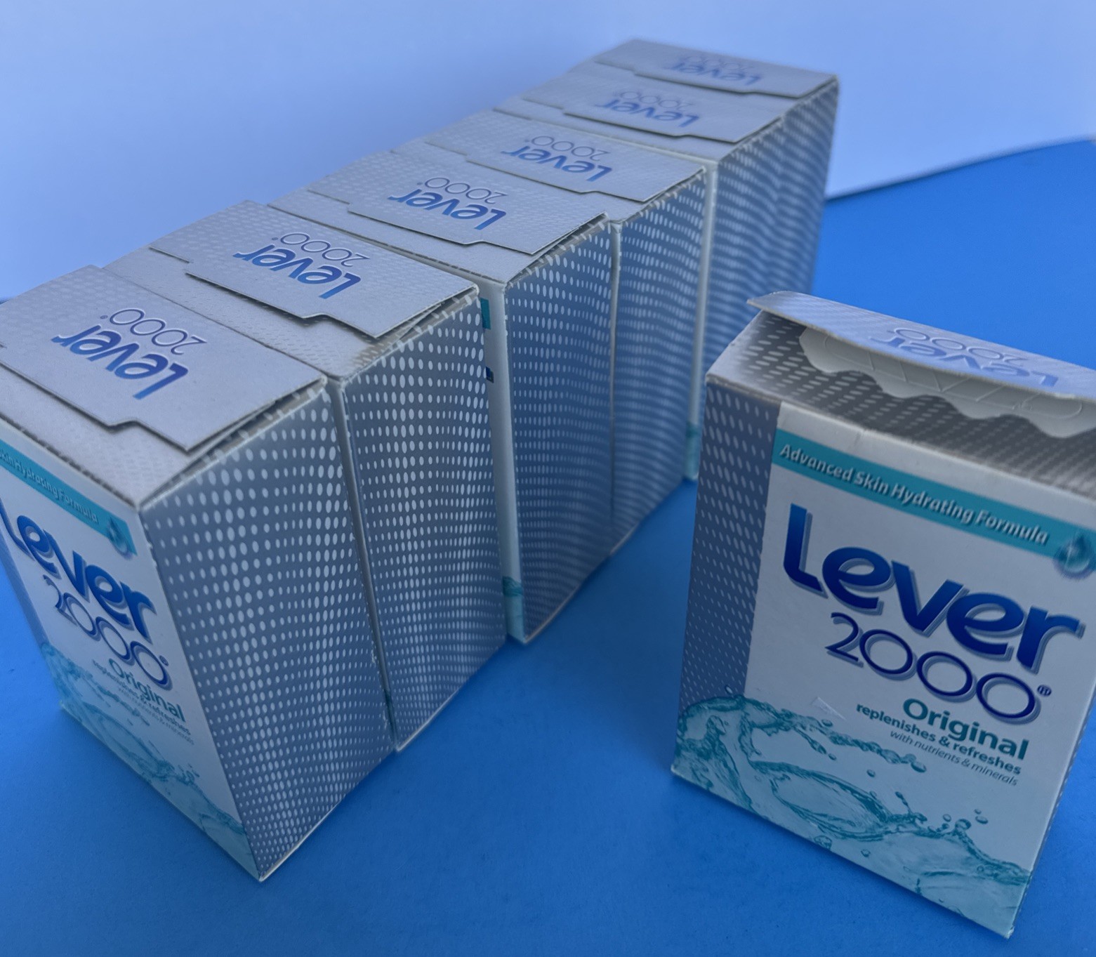 Lever 2000 Original Bar Soap NEW 4.5 Oz Advanced Hydrating Lot Of 7 (6 Sealed)