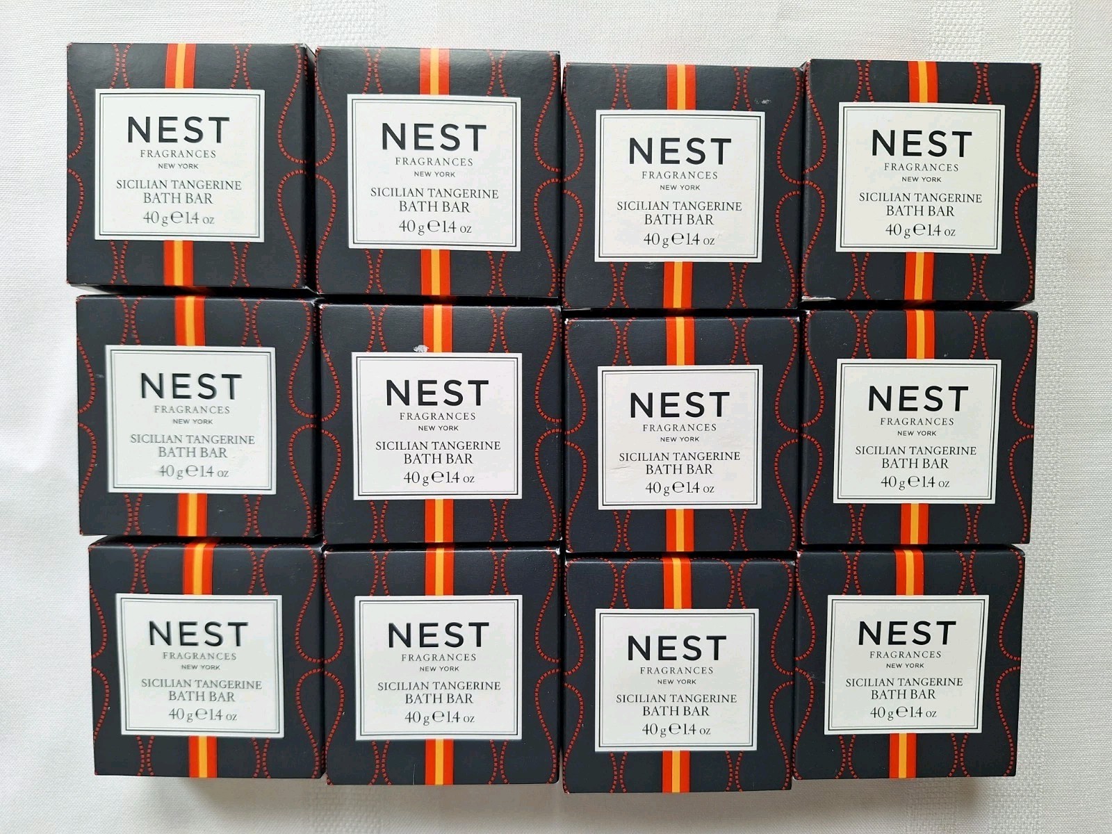 NEST Sicilian Tangerine Soap Bath Bar 1.4oz Lot of 12