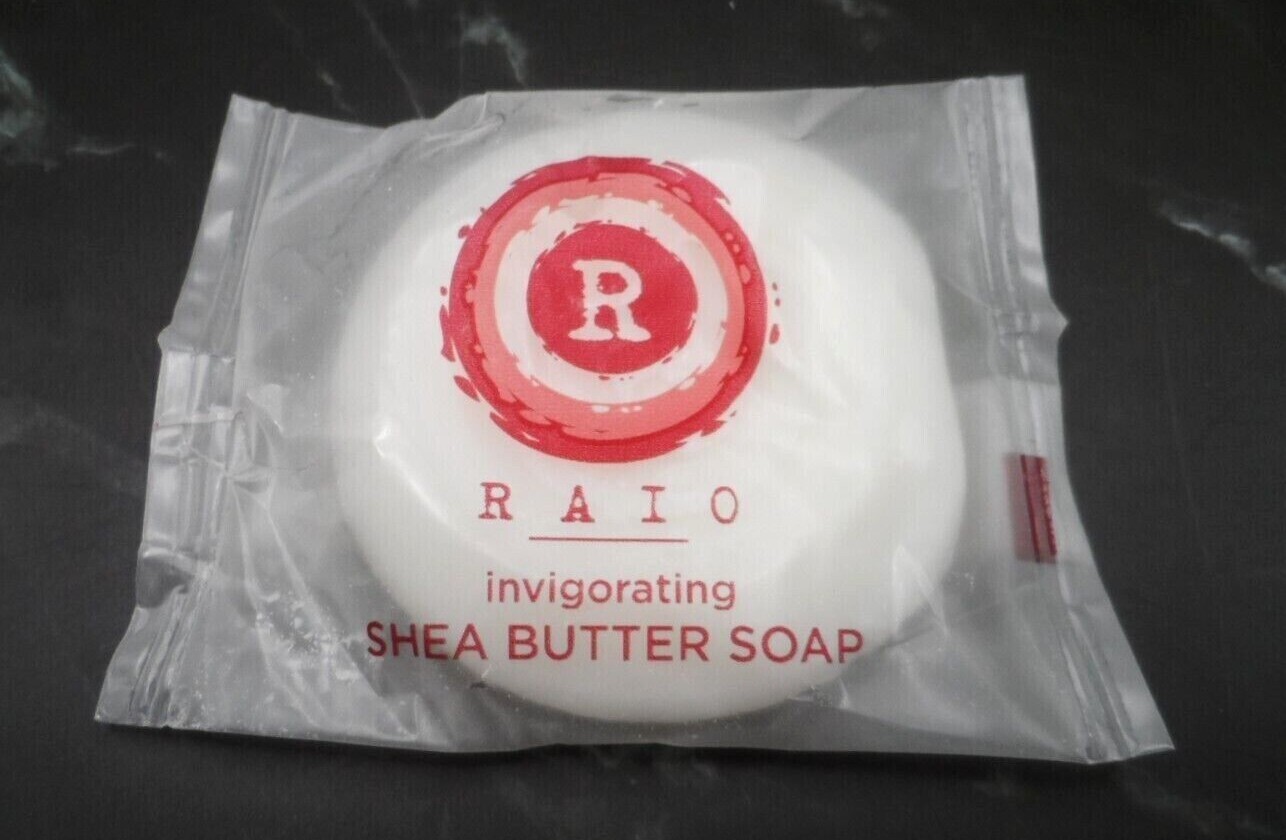 RAIO Comfort Shea Butter Soap Face and Body Bar 101-RAIO ~ Lot of 6 , 100 or 500