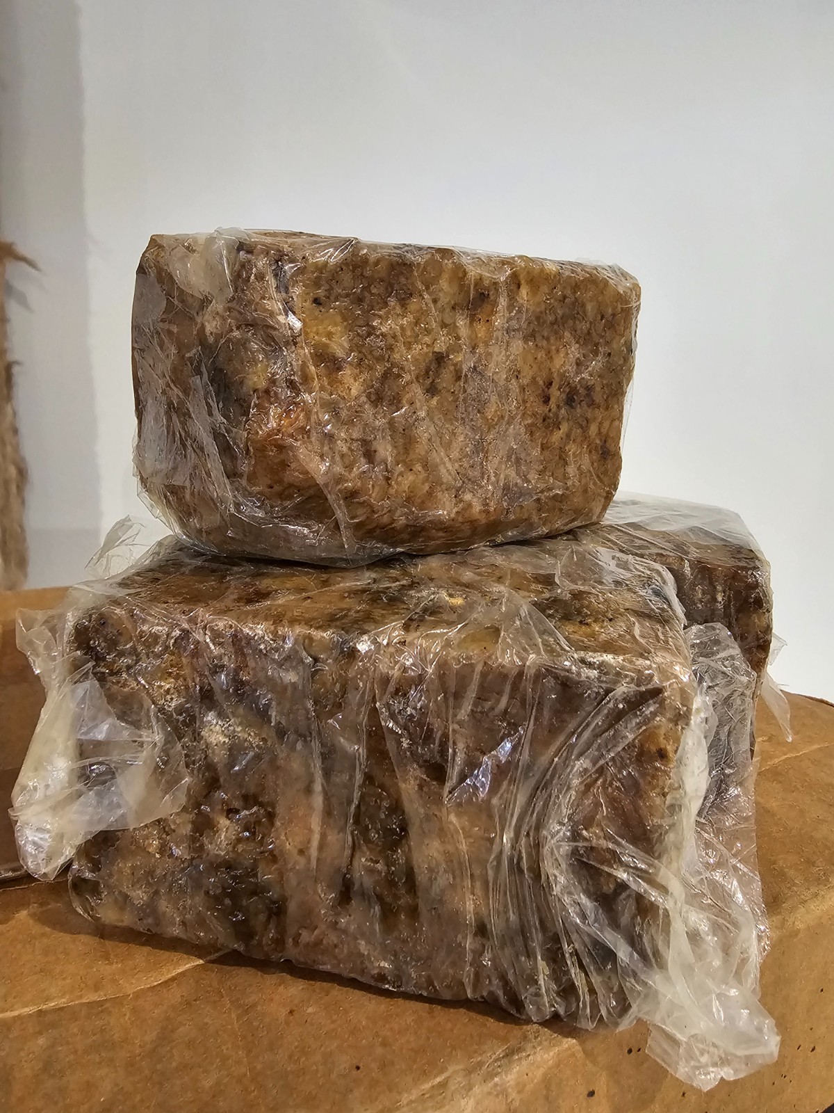 Raw African BLACK SOAP Organic Unrefined From GHANA Premium Quality