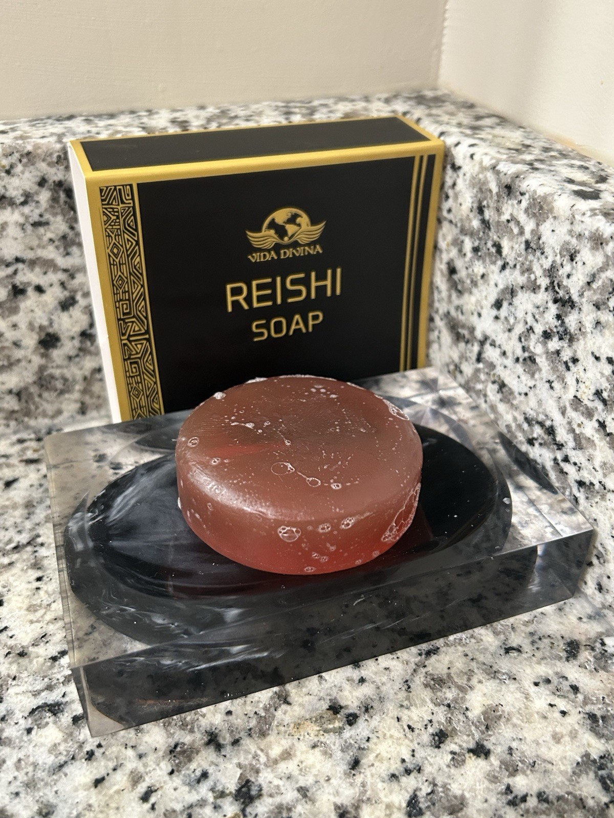 Jabón Reishi de Vida Divina Organic Natural Herbal Soap