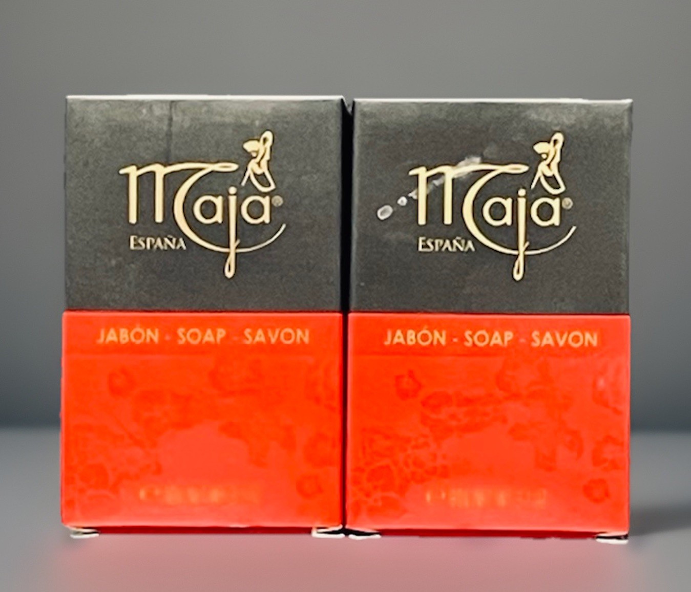 MAJA Jabon Soap Savon 3.1 oz Set of 2 NEW IN BOX Beautiful Fragrance
