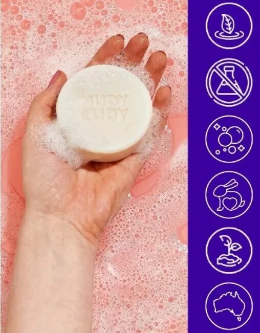 Ɣ NUDY RUDY (4.2 Oz.) Bar ●SEA. SALT. SUDS● Sea Salt Extract & Shea Butter Soap.