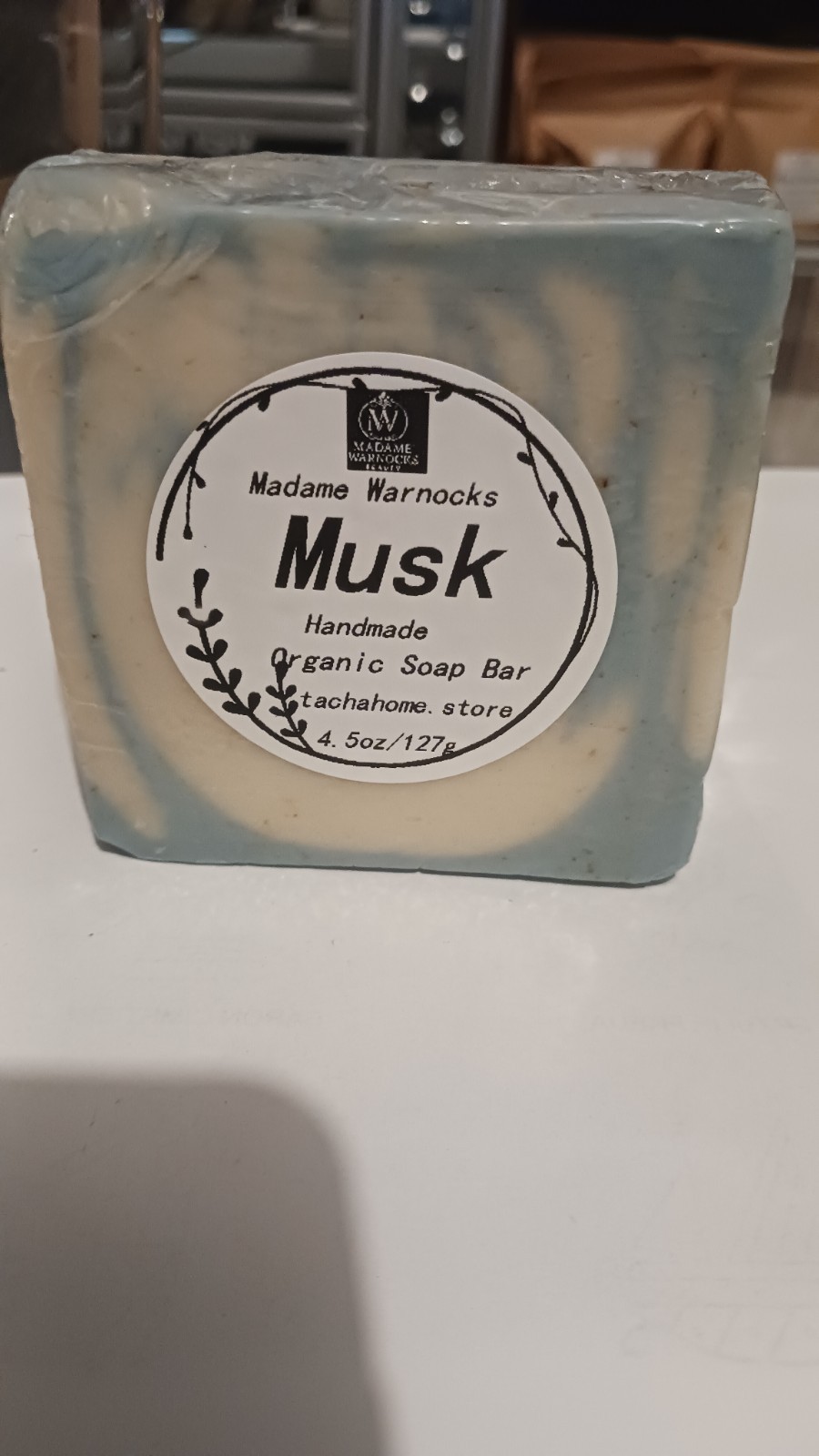 5oz Musk Organic Handmade Soap Bar Nourishing Oils & Butters: