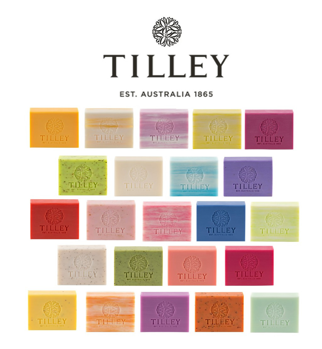 5 X TILLEY VEGETABLE SOAP 100GM BARS – EXPRESS POST
