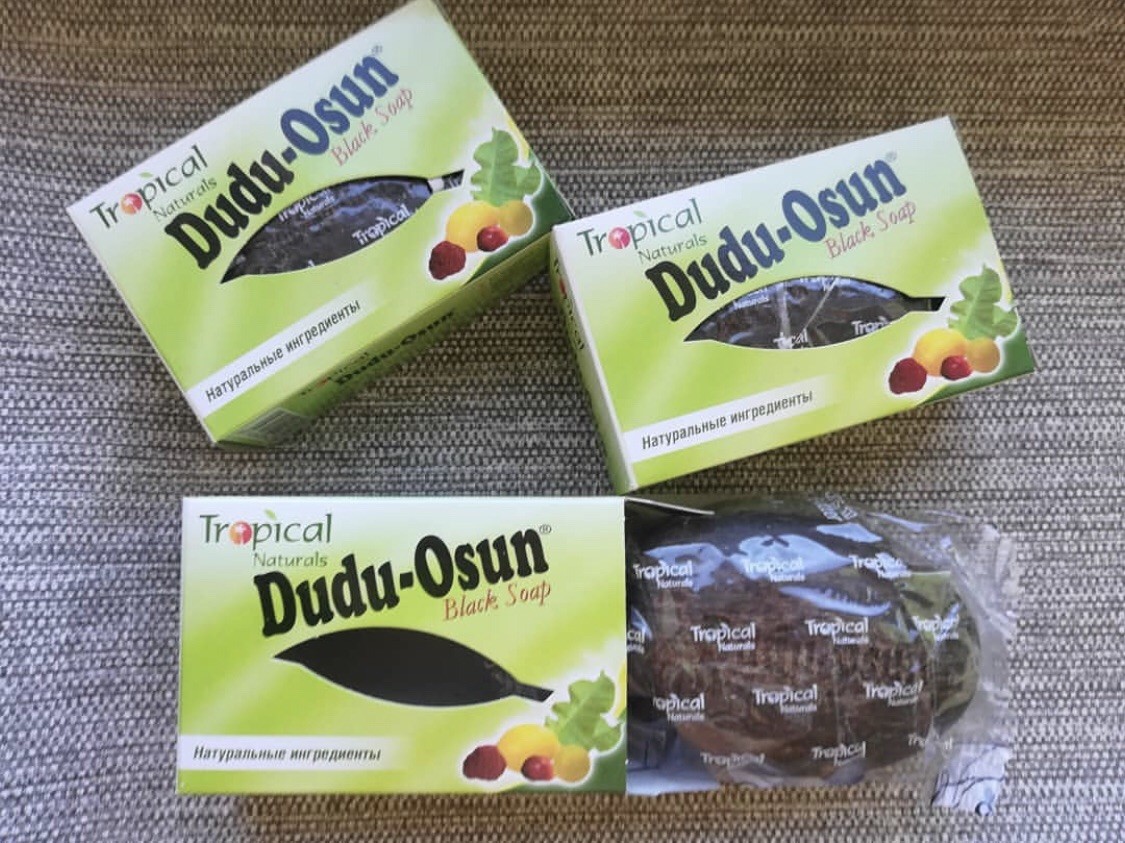 Tropical Naturals Dudu-Osun Black Soap Pure Natural Ingredients 6 bars New Box
