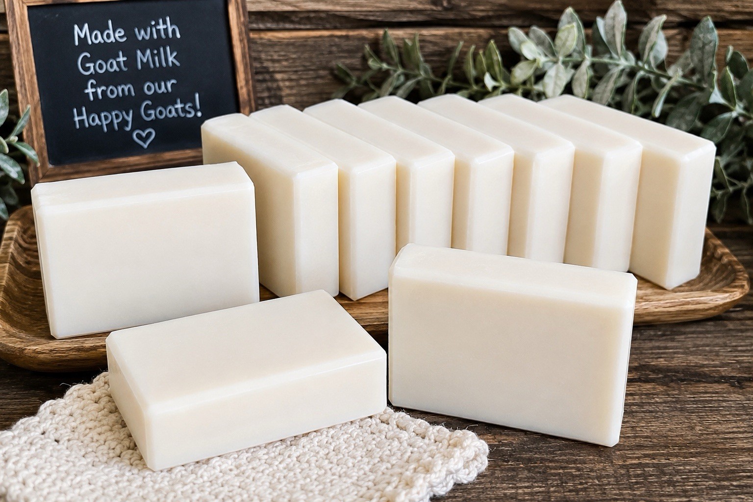 Experience the Difference of Farm-Fresh Goat Milk Soap