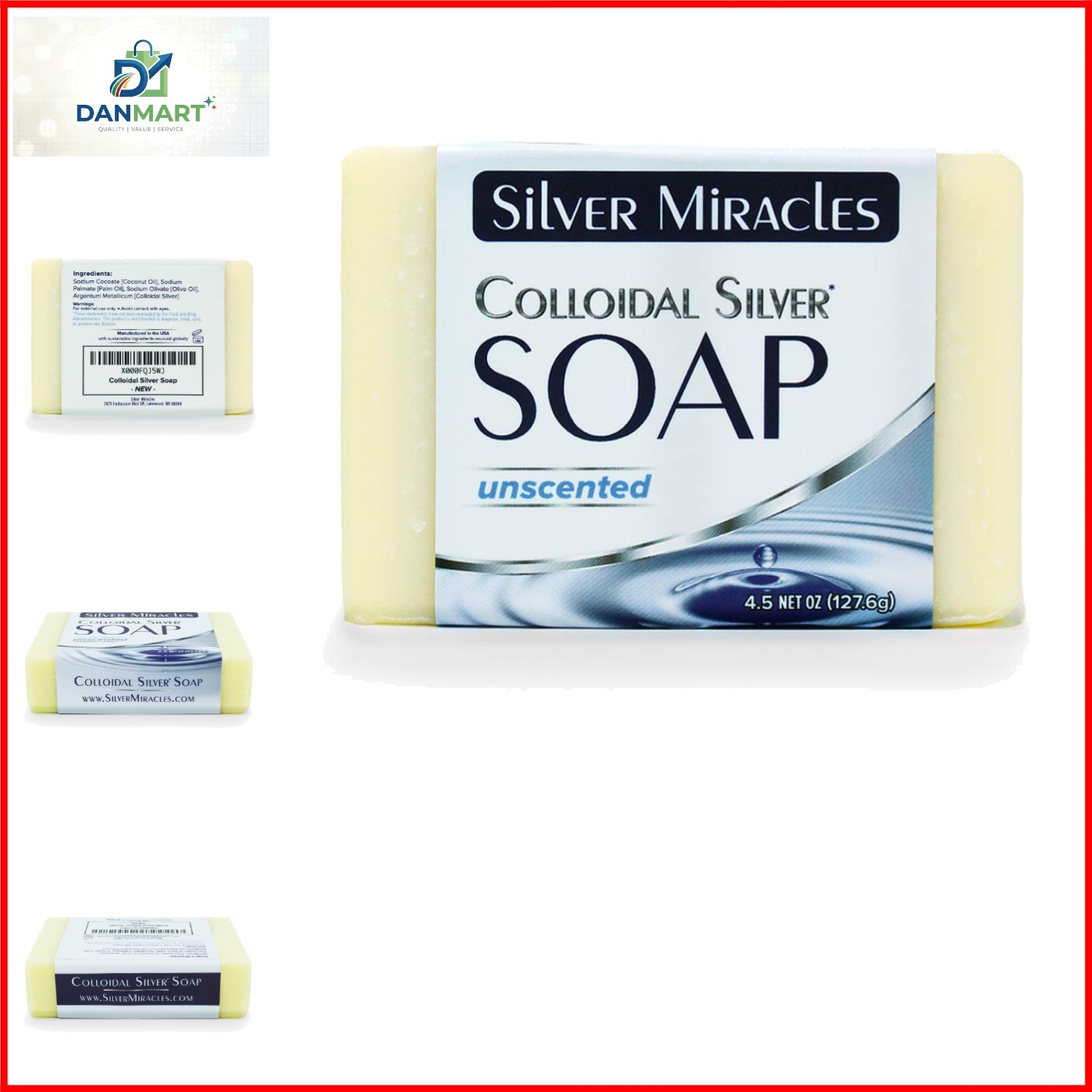 Colloidal Silver Soap