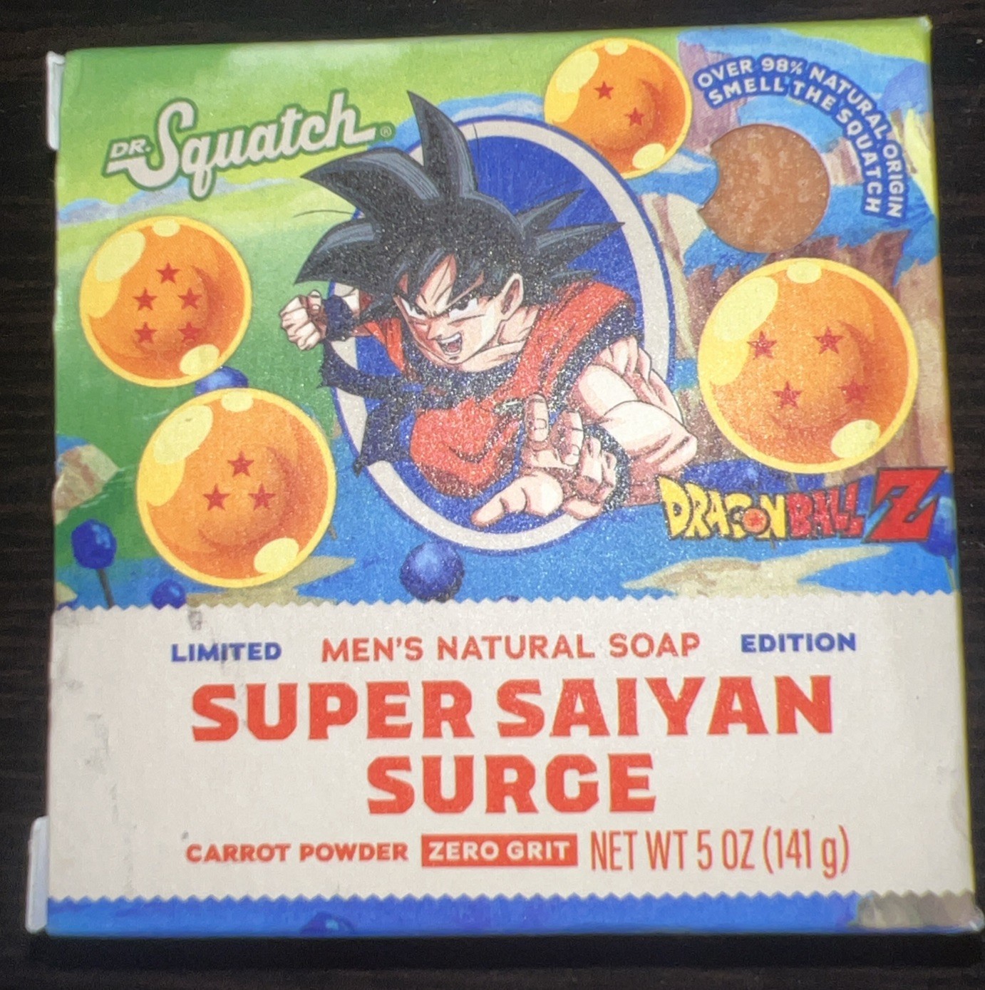 Dragon Ball Z Super Saiyan Surge Soap 5oz . Dr Squash