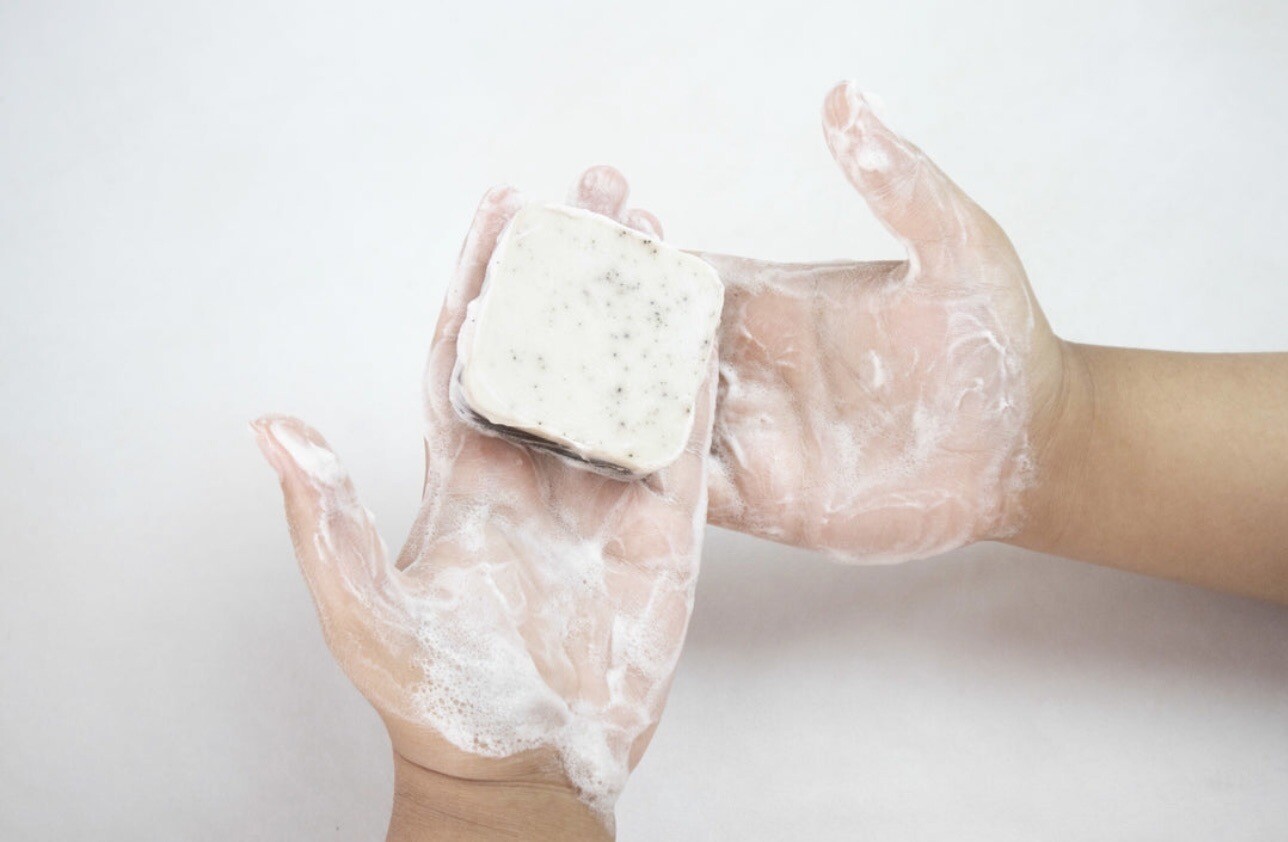 Handmade Soap Bars Coffee Goat Milk Aloe Vera Coffee Grounds